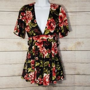Show Me Your Mumu Vavoom Bloom Romper Size S